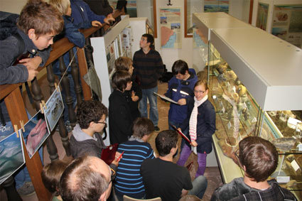 Führung durch die Geologie-Ausstellung